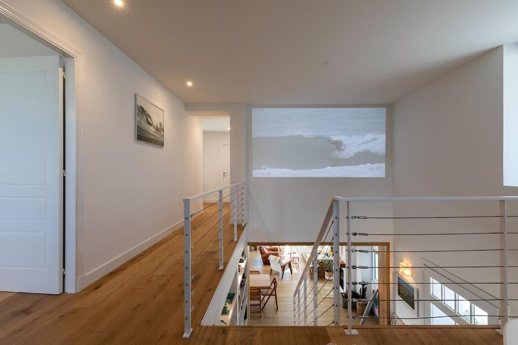 Beautiful Beach House In Front Of The Ocean Биарриц Экстерьер фото